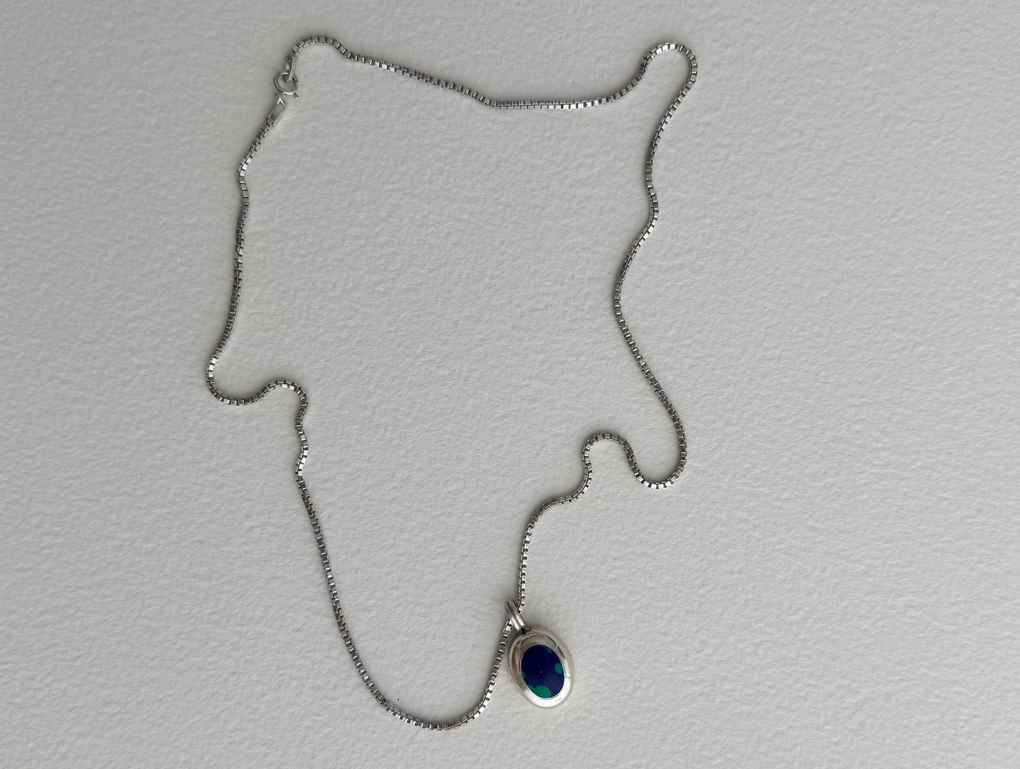 Vintage Azurite Necklace